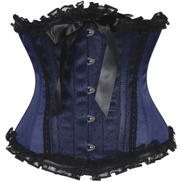 Nora Burlesque Corset ($79) ❤ liked on Polyvore featuring intimates, shapewear and burlesque corset Burlesque Corset, Blue Costumes, Corset Outfit, Bold Dresses, Angel Outfit, Blue Corset, Underbust Corset, Goth Outfits, Alternative Outfits