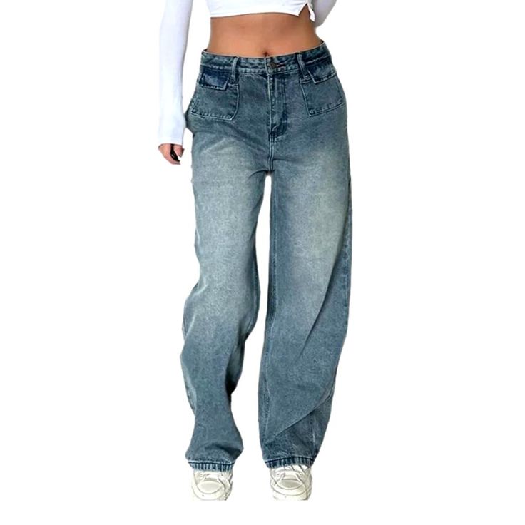 Be the trendsetter of 2023 Autumn-Winter season with our newest sanded baggy jeans for women! This timeless piece of fashion promises to be the standout hero of your wardrobe. perfectly combining the vintage style of the Y2K era with today's fashion ethos.Why You'll Fall In Love High-Waisted Baggy Jeans: Flaunt your curves in this vibrant high-waisted baggy jeans. designed to fit you perfectly and keep you comfortable. Sanded Finish: Its unique sanded finish brings an extra layer of depth. textu Baggy Trendy Flare Jeans For Summer, Trendy Baggy Flare Jeans For Summer, Baggy Flare Jeans For Streetwear, High Waist Denim Blue Jeans For Winter, Baggy Mid-rise Jeans For Winter, Winter Baggy Mid-rise Jeans, Winter Wide Leg Denim Cargo Jeans, Trendy Wide Leg Jeans For Winter, Trendy Wide Leg Non-stretch Jeans