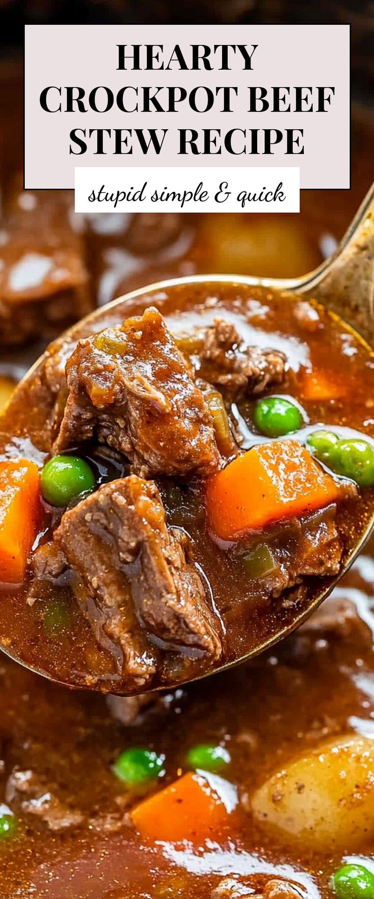 Image for Hearty Crockpot Beef Stew Recipe Brisket Stew Crockpot, Slow Cook Beef Stew Crockpot Recipes, Best Crock Pot Beef Stew, Simple Beef Stew Crock Pot Recipes, Beef Stew Crock Pot Recipes Easy Fast, Recipes For Stew Beef, Hearty Stews Slow Cooker, Hearty Beef Stew Crockpot, Best Beef Stew Crock Pot Recipes