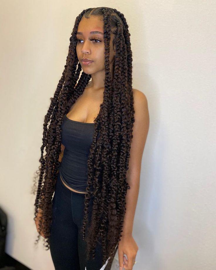 Water Wave Braids, Wave Braids, Braids Designs, Protective Style Braids, Faux Locs Hairstyles, Twist Braid Hairstyles, Girls Hairstyles Braids, Natural Hair Styles Easy, Braided Hairstyles For Black Women