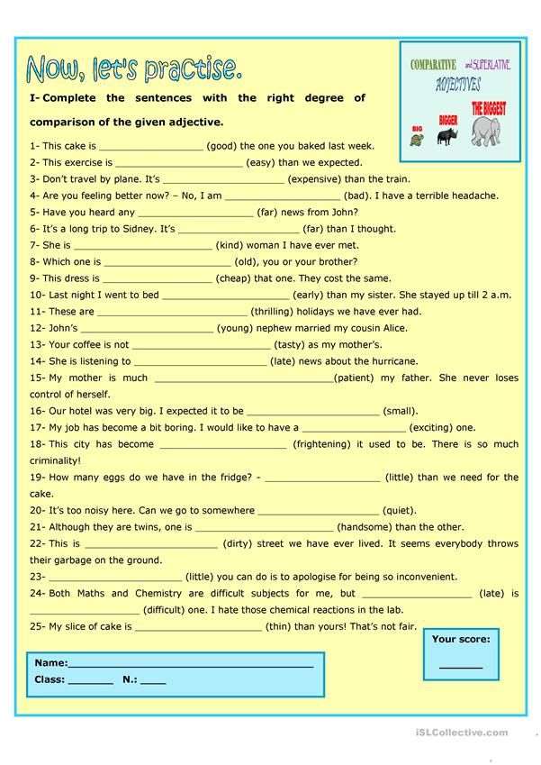 a worksheet with words and pictures on it