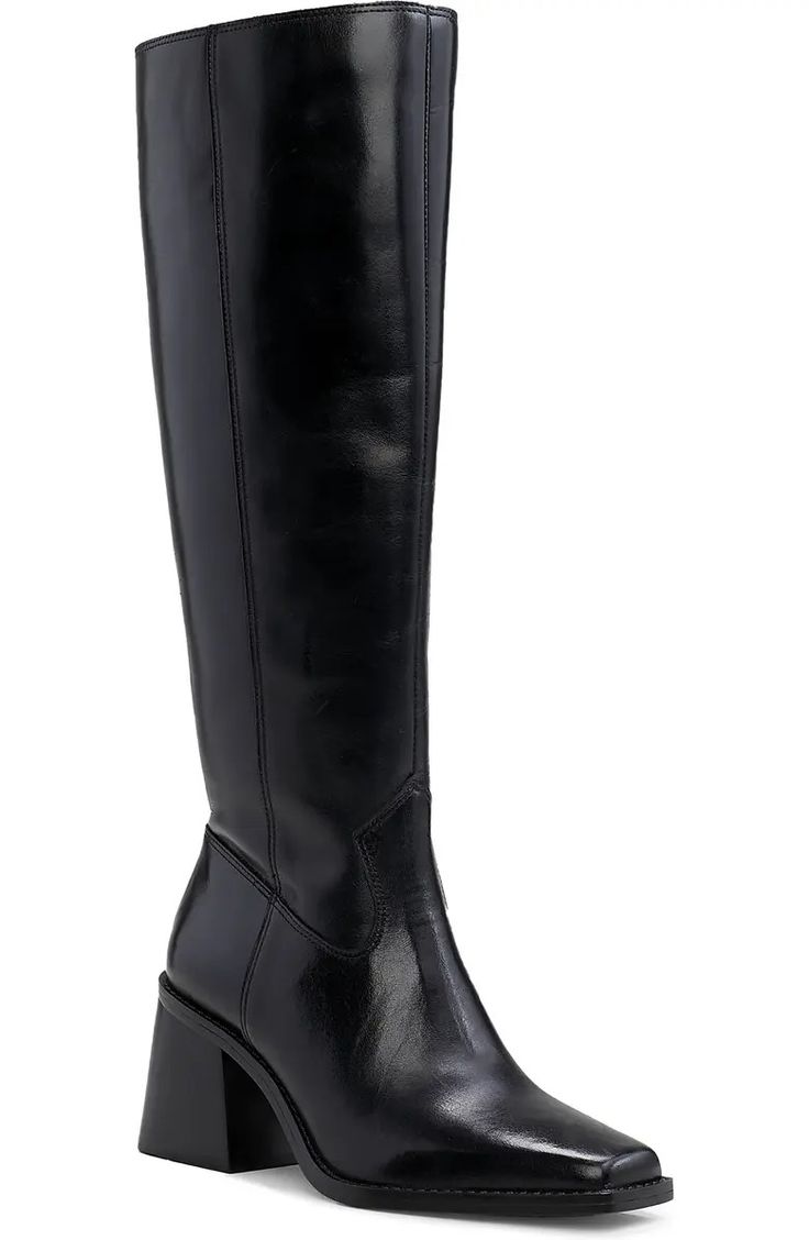 Vince Camuto Sangeti Knee High Boot (Women) | Nordstrom Vince Camuto Boots, Boots Square Toe, Vince Camuto Shoes, New Wardrobe, Vince Camuto, Knee High Boots, Shoe Collection, Knee Boots, Knee High