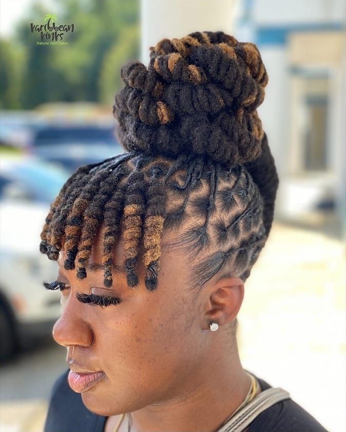 Do braids make you look beautiful or make you feel comfortable? If yes, you should not miss these awesome braided hairstyles for African American black women. #braids #naturalhairstyles #curlycraze #blackwomen #hairstyles #styles African American Braided Hairstyles, Short Dreadlocks Styles, Dreads Styles For Women, Natural Hair Salons, Beautiful Dreadlocks, Short Locs Hairstyles, Faux Locs Hairstyles, Dreadlock Style, Dreadlock Styles