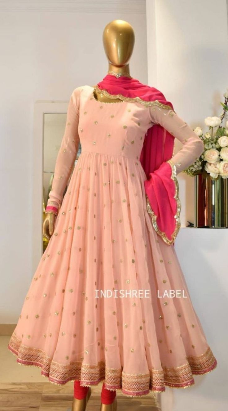 Frok Suit Anarkali Pakistani Dresses, Anarkali Chudi Designs, Long Anarkali Dress Patterns For Wedding, Long Kurti Designs Party Wear Anarkali Suits, Women Anarkali Dresses, Frok Suit Designs, Anarkali Dress From Saree, Anarkali Dress Pattern From Saree, Designer Anarkali Dresses Party Wear