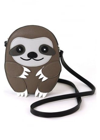 a small purse with a slotter on it