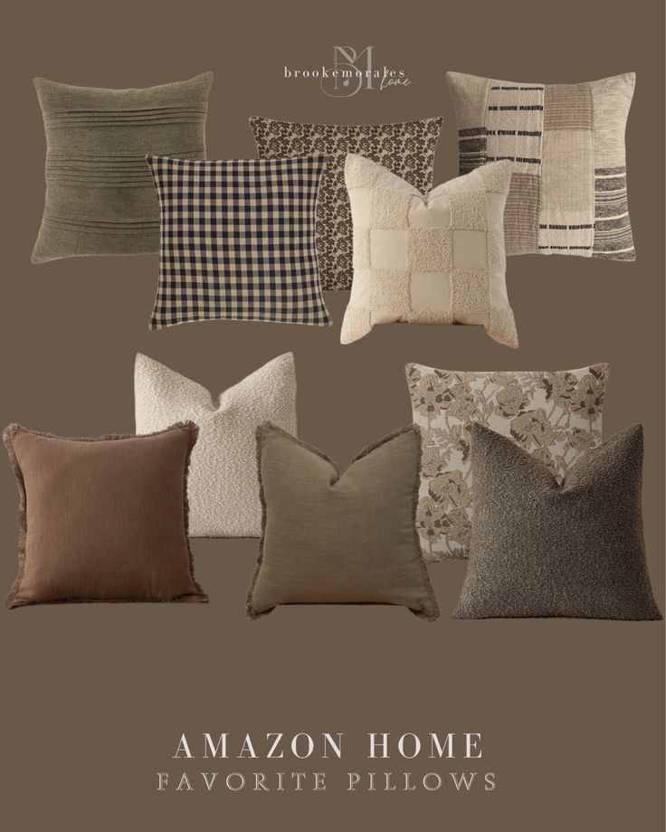 the amazon home favorite pillows are on sale