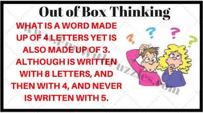 an image of a woman and man talking to each other with the words out of box thinking