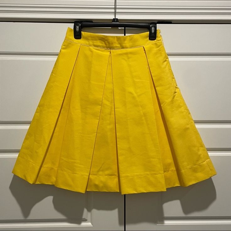 This Is A Sandee Royalty Yellow Pleated Skirt Midi Very Cute And Fun Skirt Zips In The Back Heavy Made With Thick Silky Lining Measurements Flat Waist 13” Length 22” No Stretch Elegant Yellow Pleated Skirt For Summer, Elegant Yellow Pleated Summer Skirt, Spring Party A-line Skort, Spring Pleated Knee-length Skort, Relaxed A-line Skort For Spring, Elegant Yellow Mini Skirt For Spring, Yellow A-line Bottoms For Spring, Pleated A-line Skort For Spring, Spring Knee-length Lined Skort