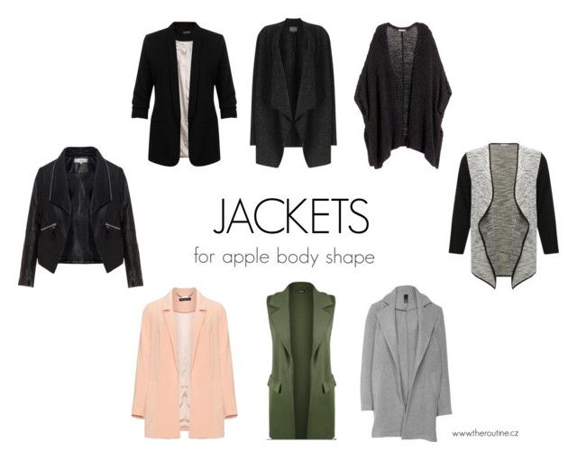 JACKETS FOR APPLE BODY SHAPE by kristina-mihalkova on Polyvore featuring Manon Baptiste, Zizzi, M&Co, Miss Selfridge, WearAll and Phase Eight Apple Body Shape Fashion, Apple Body Shape Outfits, Apple Shape Fashion, Apple Body Shape, Apple Body Type, Apple Shape Outfits, Dresses For Apple Shape, Apple Body Shapes, Apple Shape