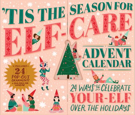 an advertisement for the elf - themed holiday calendar