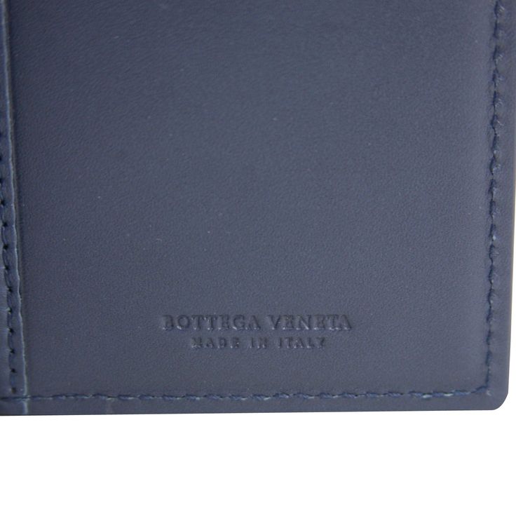 Made of Leather, Woven detail, 9 card slots 2 slip pockets, 2 money compartments Measurements: 7 L x 3 1/4 H x 1/2 W inches Original Bottega Veneta box, tags and authenticity cards included Made in Italy Luxury Trifold Wallet For Business, Classic Blue Trifold Wallet With Card Slots, Blue Trifold Wallet With Card Slots For Business, Classic Blue Trifold Wallet With Rfid Blocking, Luxury Trifold Wallet With Coin Pocket For Formal Occasions, Luxury Trifold Wallet With Coin Pocket For Formal Events, Luxury Trifold Wallet With Card Slots For Business, Luxury Business Trifold Wallet With Card Slots, Luxury Bifold Card Holder For Formal Occasions