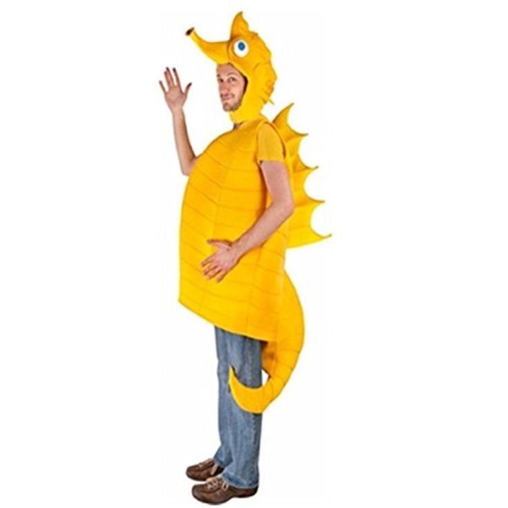 a man wearing a yellow dragon costume