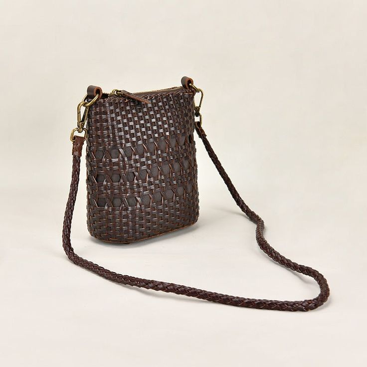 Made of top-grain cowhide, Handmade knitting, detailed and comfortable workmanship.It can be matched with different types of clothes to show your beauty and elegance Color: Yellow Brown, Coffee, MulticolorMaterial: CowhideLining Material: CanvasStrap: Non-Adjustable, DetachableCarrying Method: Shoulder, HandheldStructure: 1 Main Pocket Origin: Made in China Production Time: About 1-3 days (Any exceptional case will email you, Please pay attention to your email left)Shipping Time: Free Shipping T Different Types Of Clothes, Leather Sling Bags, Leather Hobo Bags, Small Leather Purse, Woven Leather Bag, Clear Tote Bags, White Crossbody Bag, Straw Tote Bag, Pink Tote Bags