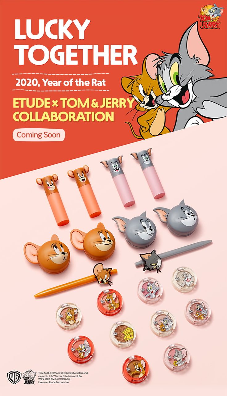 Makeup Palette Collection, Barbie Printables, Makeup Pallets, Tom Jerry, Makeup To Buy, Stationery Organization, Etude House, Line Friends, Tom And Jerry