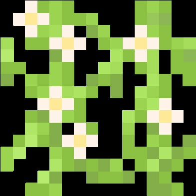 an abstract green and yellow pattern with squares on the bottom, in shades of white