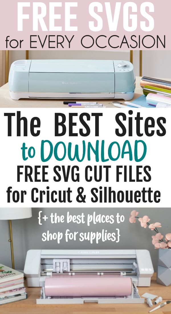 the best sites to free svg cut files for cricut and silhouette machines