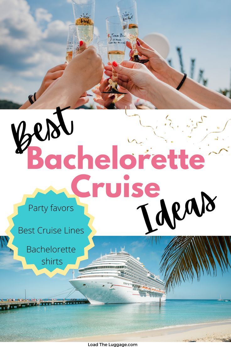 Bachelorette cruise ideas including what are best for a bachelorette party, bachelorette cruise shirts, and party favors.  Everything you need to host an epic bachelorette party on a cruise ship. Bachelorette Cruise Door Decor, Cruise Bach Party, Cruise Bachelorette Party Gifts, Bachelorette Party Outfit Cruise, Carnival Cruise Bachelorette Party, Bachelorette Cruise Door, Bachelorette Cruise Decorations, Cruise Themed Bachelorette Party, Bachelorette On A Cruise