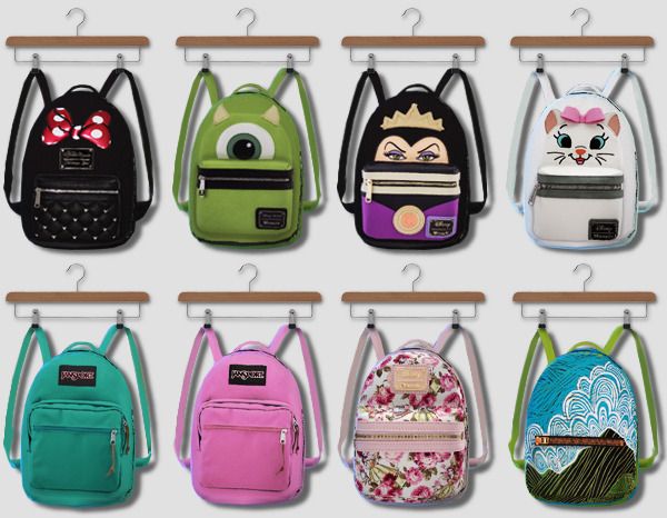 the back to school backpacks are hanging from hooks