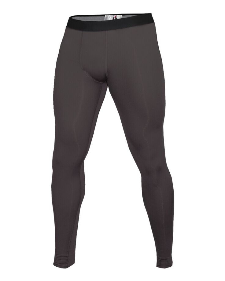 men's long johns with the bottom zipper open and no pants on, in dark grey