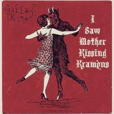 an image of a man and woman dancing with the words i saw mother kramna