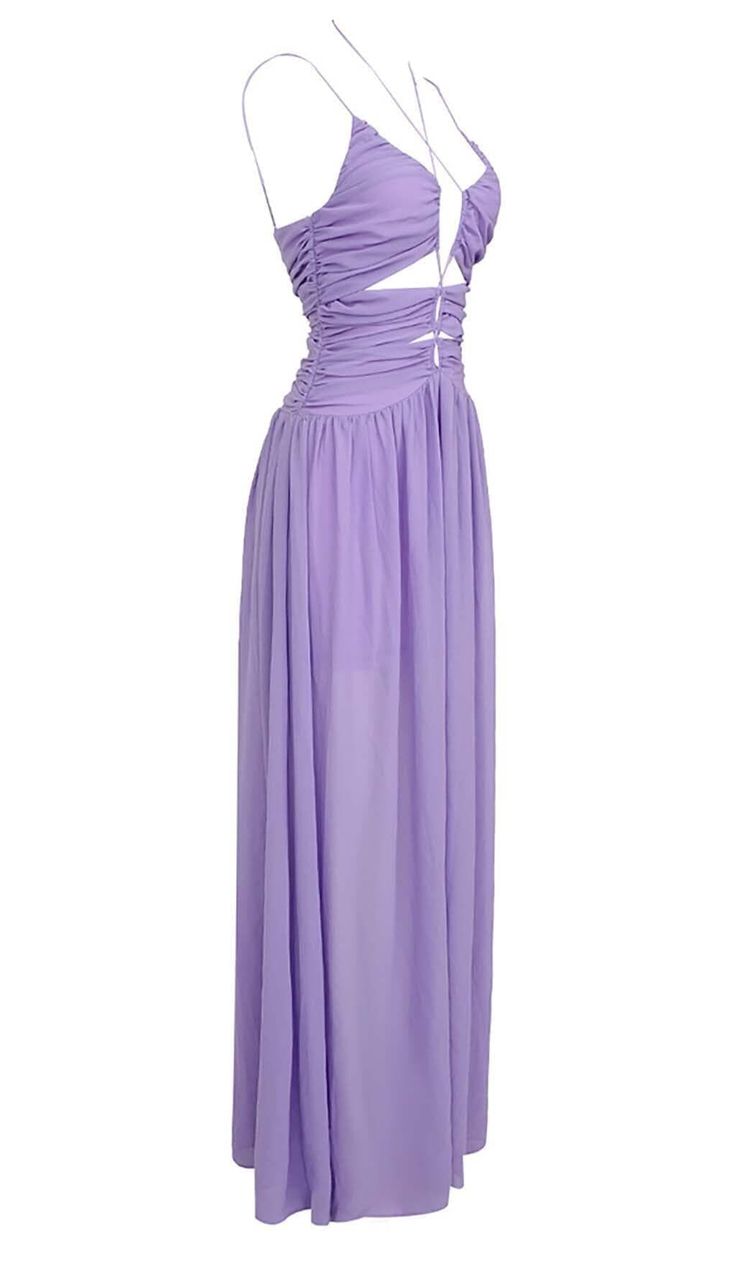 Steal the spotlight in the Cutout Tulle Maxi Dress in Light Purple, created exclusively for CB. Whimsical tulle drapes across your frame in this strapless maxi dress, featuring a cutout waist for a hint of skin. The sweetheart neckline flatters your décolletage while the dress floats around you as you walk. A romantic choice for weddings and formal events.Gentle Dry Clean Only Colour may vary due to lighting on images. The product images (without model) are closest to the true colour of the prod Tulle Maxi Dress, Steal The Spotlight, Strapless Maxi, Strapless Maxi Dress, Plus Size Shopping, Plus Dresses, Ruched Dress, Corset Dress, Bandage Dress