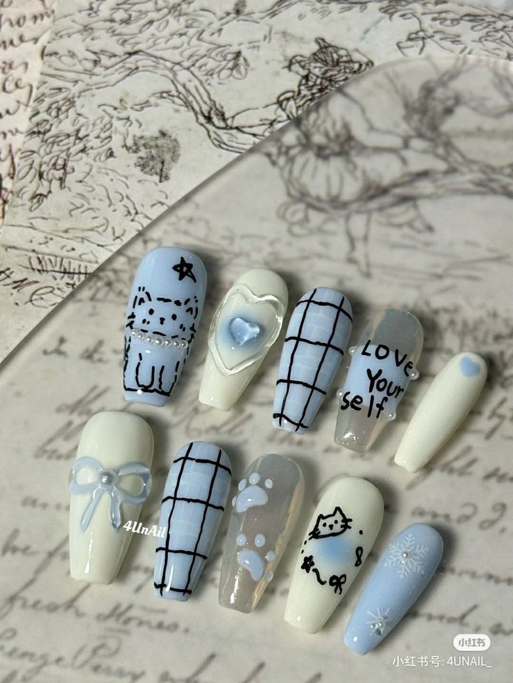 Txt Nails, Stripes Nails, 15 Nails, Nail Art Cute, Summer Dress Vintage, Vintage Floral Print Dress, On Tattoo, Kutek Disney, Fake Nails Designs