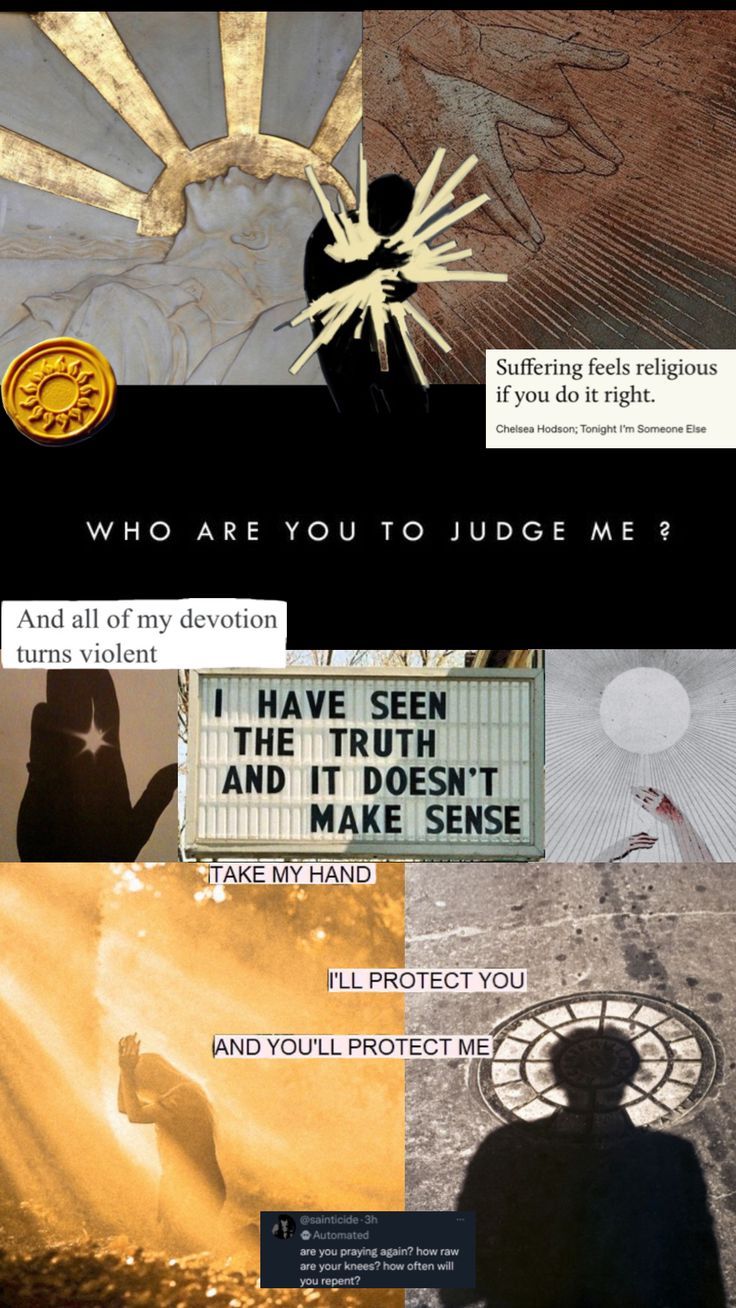 a collage of images with the words, who are you to judge me?