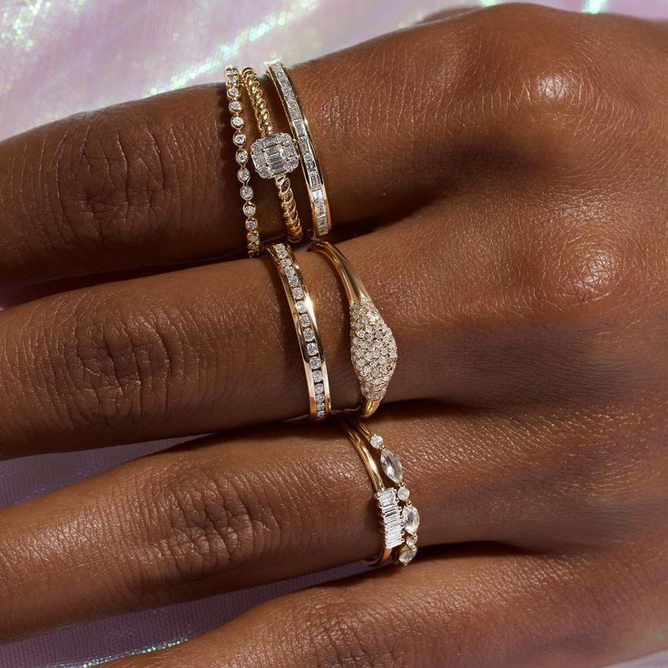 Eternal Diamond Band – STONE AND STRAND Full Stop, Cute Engagement Rings, Real Gold Jewelry, Dope Jewelry, Classy Jewelry, Stacked Jewelry, Expensive Jewelry, Jewelry Lookbook, Ring Setting