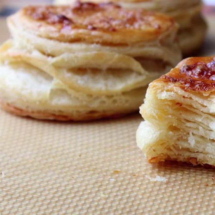 some food that is sitting on a table