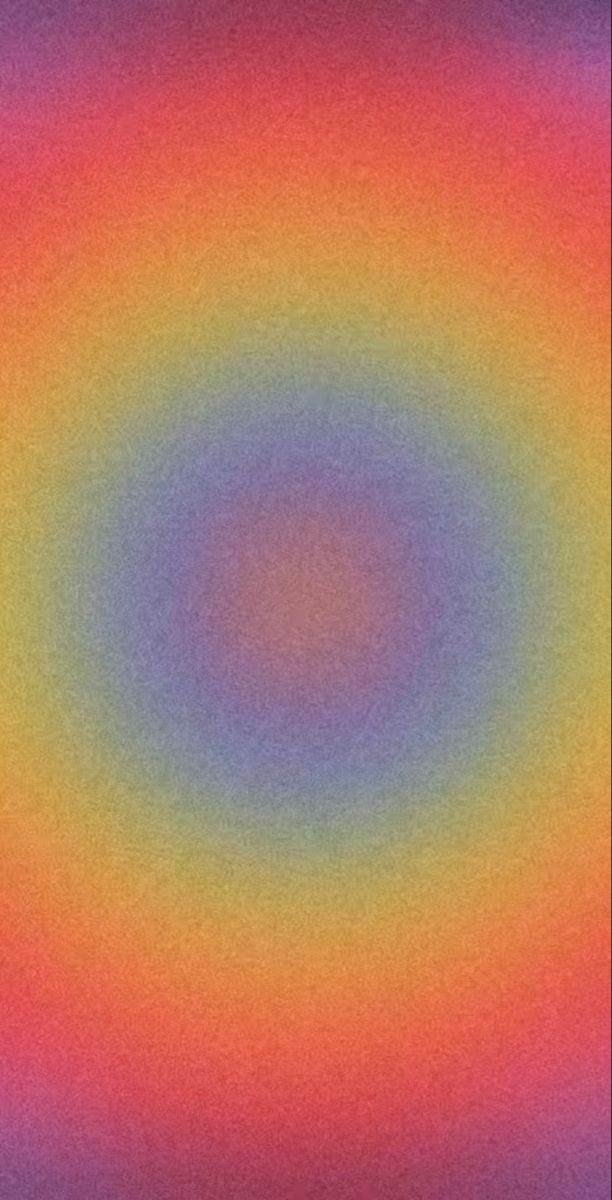 an image of a rainbow colored background with a circular design on the center and bottom