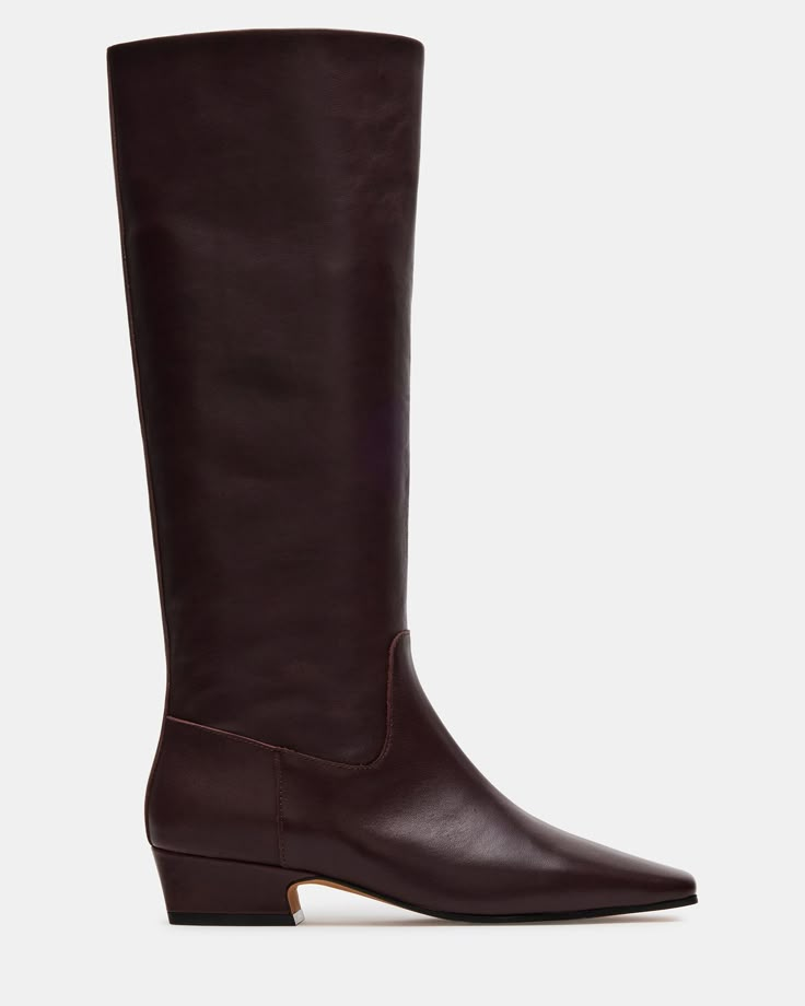 Introducing the GWYNETH square toe boot. These boots offer superior durability and style. Elevate your wardrobe with this versatile footwear option. Perfect for any occasion, the square-toe design provides both comfort and sophistication. 1.5 inch heel height Size 6 measurements: 14.5 inch shaft circumference, 15 inch shaft height Size 8 measurements: 15.5 inch shaft circumference, 15.5 inch shaft height Size 10 measurements: 16.5 inch shaft circumference, 16 inch shaft height Leather upper mate Square Toe Leather Boots, 2024 Shoes, Lorelei Gilmore, Knee High Boots Flat, 2024 Wishlist, Summer Wardrobe Staples, Brown Boots Women, Brown Suede Boots, Buy List