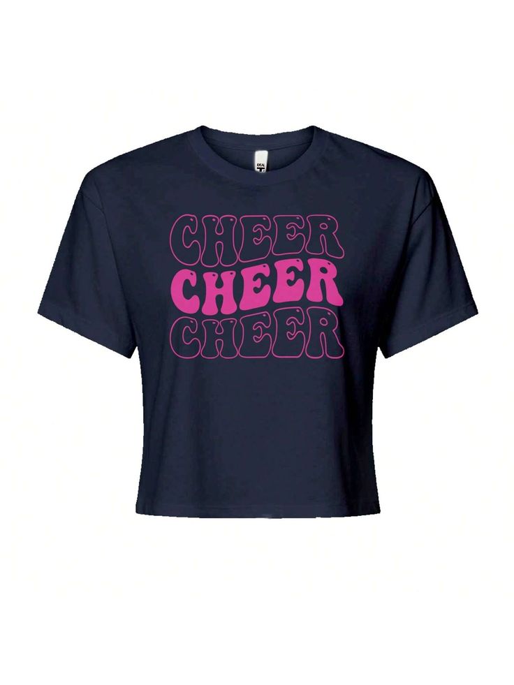 Show Your Cheer Spirit: Perfect for cheerleaders, cheer moms, and fans alike, our designs capture the energy and excitement of cheerleading. Whether you're on the sidelines or center stage, express your cheer pride with style. Cheer On with Style: From pom poms to spirit slogans, our apparel is designed to celebrate the cheer community. Durable and comfortable, these pieces are perfect for practice, competitions, or just showing your support.



Our cropped t-shirt features a crewneck and short Graphic Tee T-shirt For Cheerleading, Sporty Pink T-shirt For Cheerleading, Pink Sporty T-shirt For Cheerleading, Team-colored Crew Neck T-shirt For Cheerleading, Short Sleeve T-shirt With Screen Print For Cheerleading, Pink T-shirt With Team Name For Cheerleading, Short Sleeve Cheerleading T-shirt With Screen Print, Cheerleading Short Sleeve T-shirt With Screen Print, Fan Apparel T-shirt With Team Name For Cheerleading