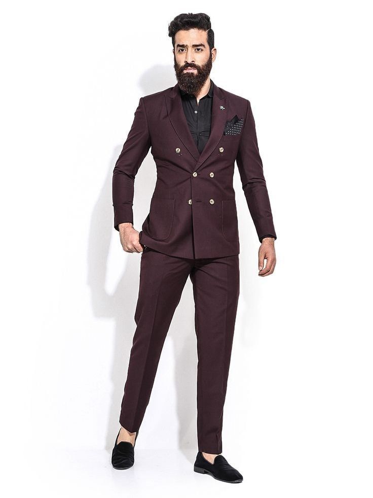 This unique wedding suit is designed with high quality wool material that guarantees durability and comfort. It is suitable for all kinds of occasion and it can be worn all year round. It comes in 2 pieces ( Jacket +  pant), the jacket can also be worn with any pant/jeans. For custom orders, Please feel free to start a  conversation for further enquires. Your satisfaction is our priority  I hope you have a pleasurable shopping experience Mens Double Breasted Suit, Slim Fit Blazers For Men, Street Style Suit, Mr Button, Wedding Suits Men Black, Mens Wedding Suits, Mens Blazers, Groom Dress Men, Mens Fashion Coat