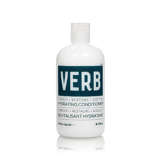 Amazon.com: VERB Hydrating Conditioner, 12 fl oz : Beauty & Personal Care Dry And Frizzy Hair, Deep Hair Conditioner, Hydrating Hair Mask, Hair Cleanse, Hydrating Shampoo, Hydrate Hair, Moisturizing Conditioner, Hair Thickening, Hydrating Mask