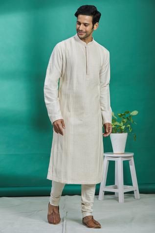 Shop for Kishore Ramani White Silk Kurta Set for Men Online at Aza Fashions Plain Kurta Set, Silk Kurta For Men, Plain Kurta, Silk Kurta Set, Kurta Set Men, Kurta Set For Men, Kurta For Men, White Kurta, Men Kurta