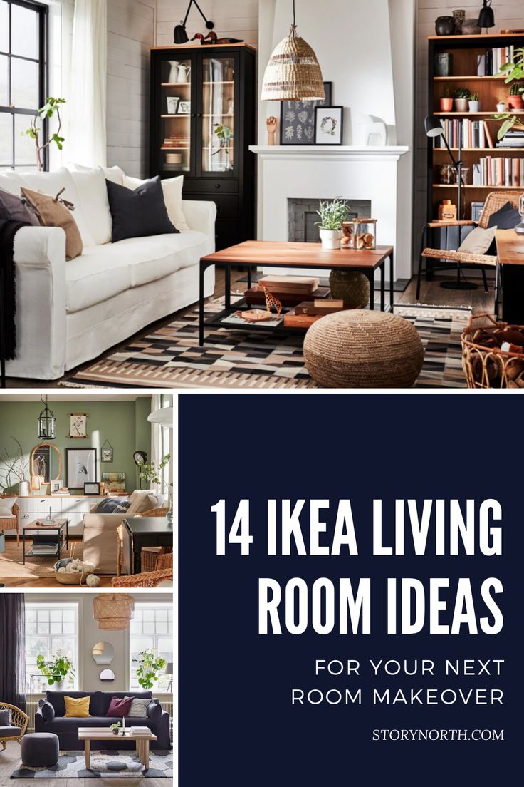 IKEA provides a sense of direction towards achieving your ideal interior design. With that in mind, we have gathered 14 different living room ideas from IKEA to spice up your next room makeover. #IKEA #livingroom #livingroomideas #livingarea #interiodesign #designideas #interiorarchitecture Living Room With Ikea Furniture, Cozy Ikea Living Room, Ikea Living Room Rugs, Small Hygge Living Room, Ikea Cozy Living Room, Minimalist Ikea Living Room, Ikea Industrial Living Room, Ikea Inspired Living Room Small Spaces, Small Ikea Living Room