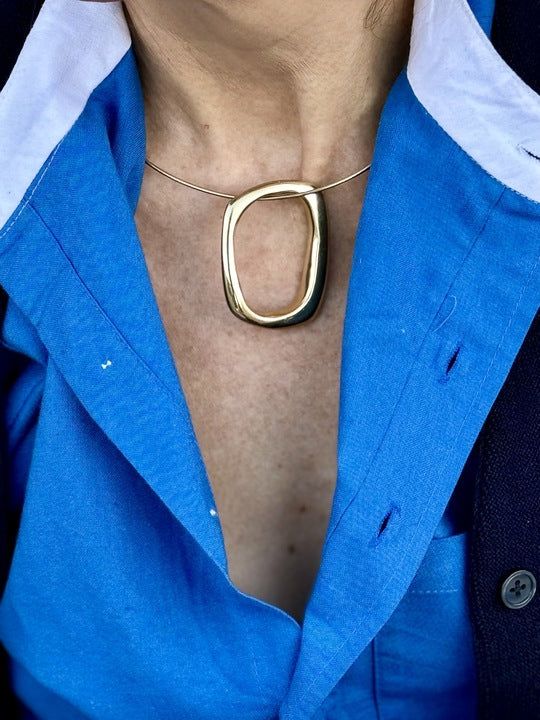 Square Pendant Parker Thatch, Band Collar Shirt, Tennis Jewelry, Cloth Store, Spray Perfume, Store Jewelry, Square Pendant, French Blue, Band Collar