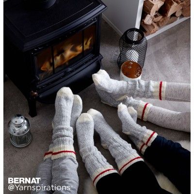 Free Intermediate Knit Sock Pattern Sock Ideas, Bernat Super Value Yarn, Knitted Socks Free Pattern, Socks Style, Boot Toppers, Owl Hat, Work Socks, Sock Knitting, Socks Pattern