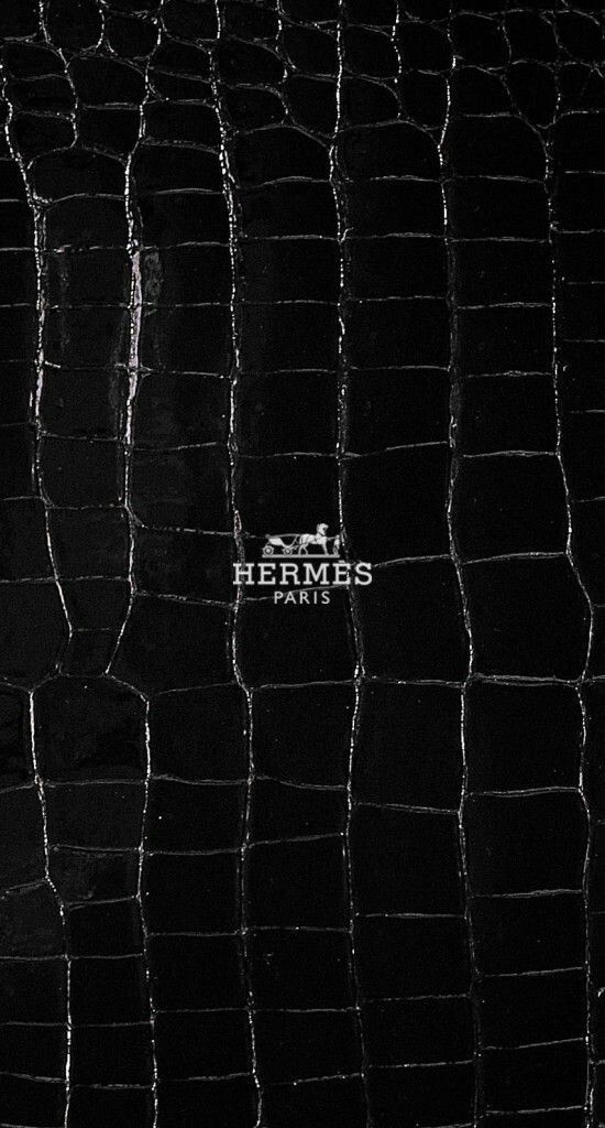 black alligator skin textured with the word hemps on it's left side