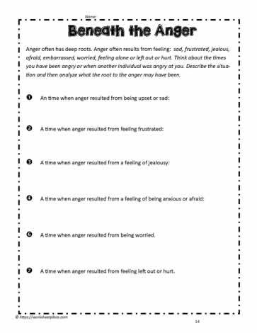 Beneath the Anger Elementary Group Therapy Ideas, Anger Worksheets For Teens, Anger Activities For Teens, Anger Management Activities For Adults, Anger Management Activities For Teens, Anger Coping Skills, Anger Worksheets, Anger Management Activities, Counseling Games