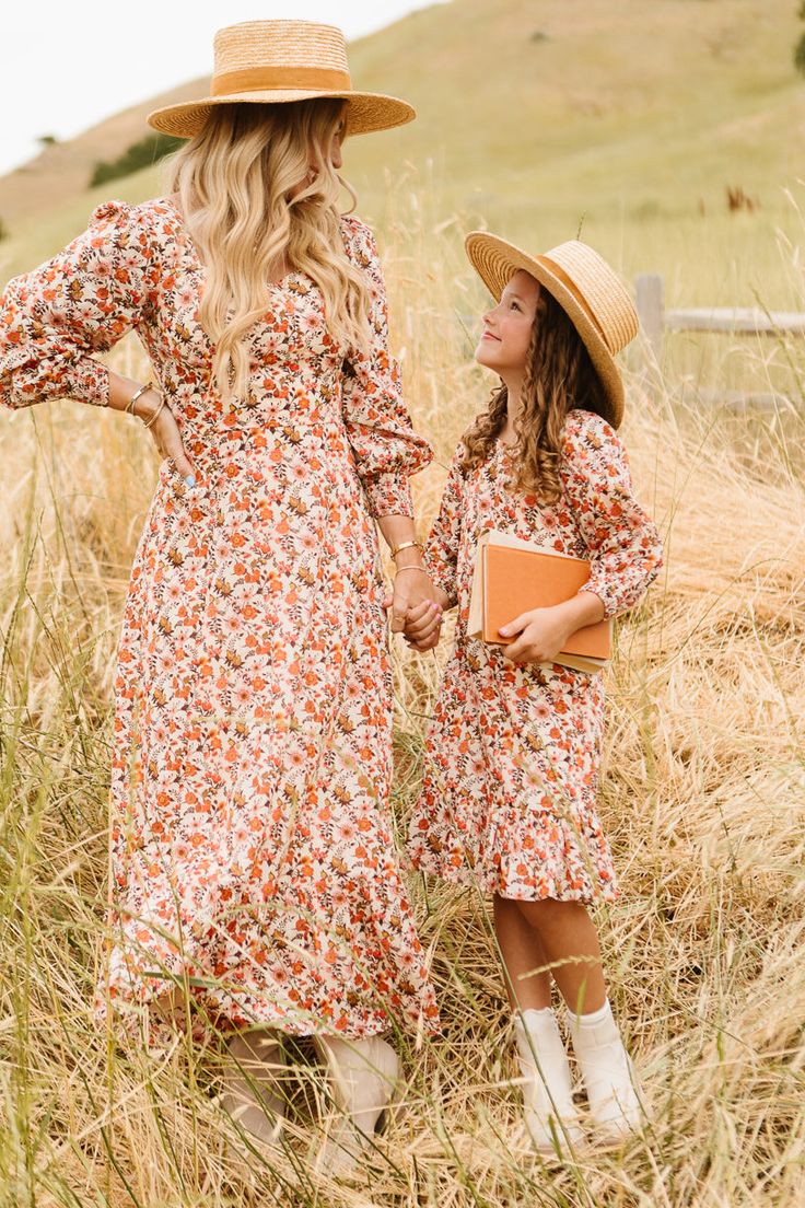 Our Mini Maya Dress is BACK now available in a darling fall floral! Featuring a sweet and playful floral pattern your little gal will love! The sweetheart neckline and smocked cuff add a touch of fun, while the hidden back zipper, 100% cotton fabric and lined bodice and skirt provide comfort and ease. Perfect for a carefree and stylish look! Dress In Fall, Maya Dress, Ivy City Co, White Bridal Dresses, White Dress Party, Fabulous Fall, Fall Fits, Girl Mom, Everyday Dresses