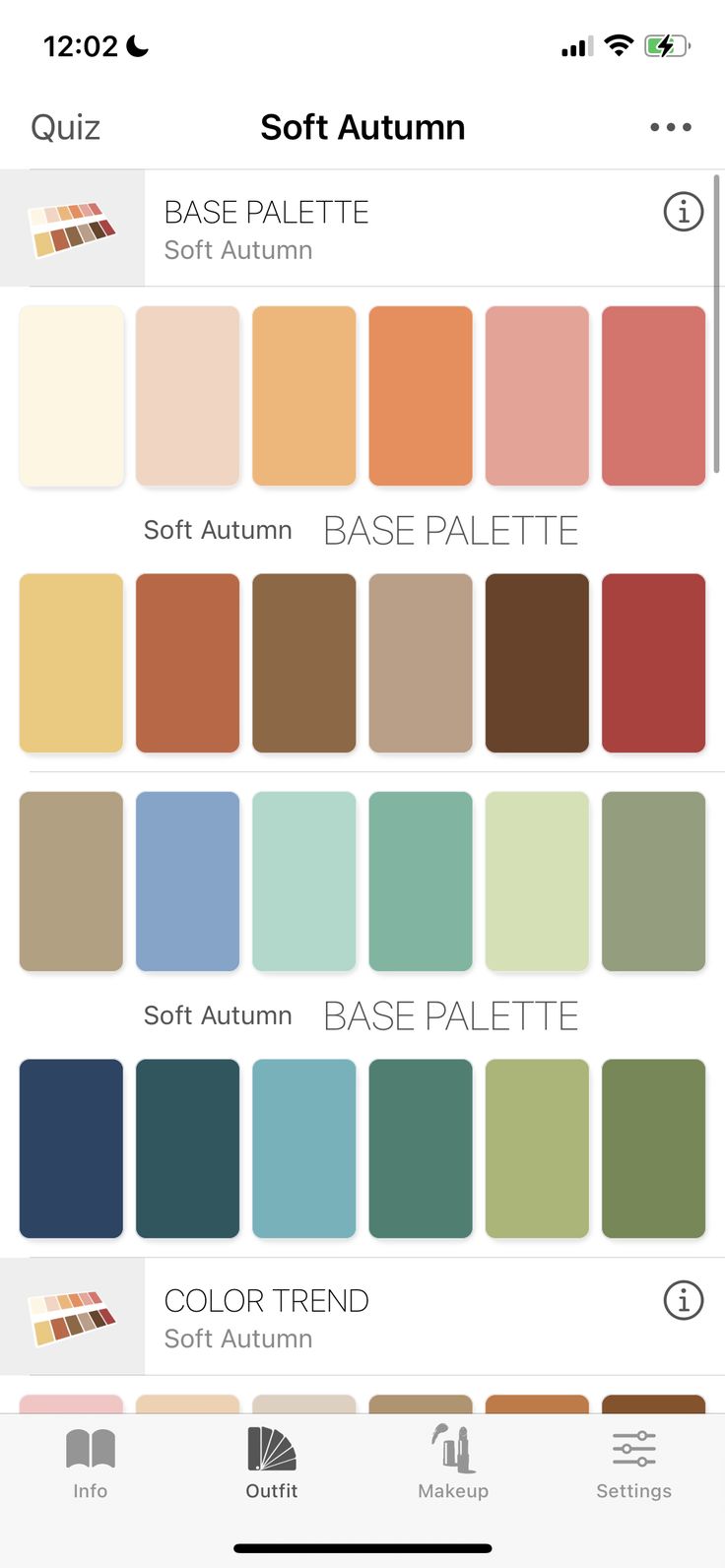 Autumn Color Pallete Fashion, Jeans For Soft Autumn, Soft Autumn Pattern, Light Fall Color Palette, Soft Autumn Casual Outfits, Soft Autumn Asian, Soft Autumn Work Outfits, Soft Autumn Color Combinations, Soft Autumn Color Palette Fashion