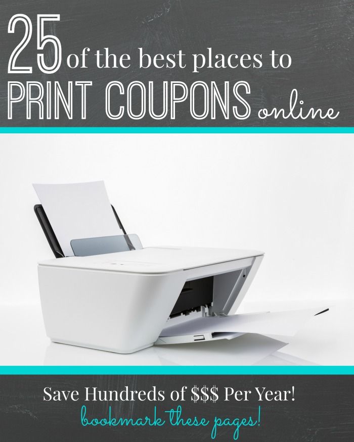 the 25 best places to print coupons online save hundreds of $ 5 per year