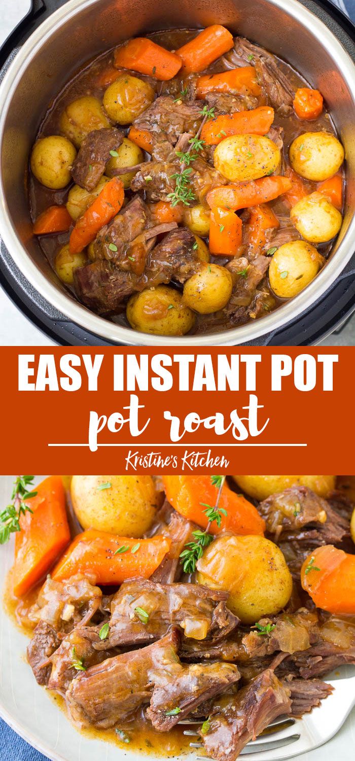 the instant pot roast recipe with potatoes and carrots