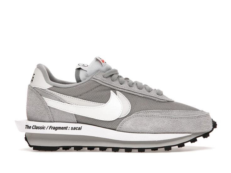 Nike LD Waffle SF sacai Fragment Grey - DH2684-001 Sacai Fragment, Waffle Sacai, Nike X Sacai, Meds For Dogs, Nike Sacai, Sneakers Adidas, Air Jordan 3, Nike Fashion, Nike Blazer