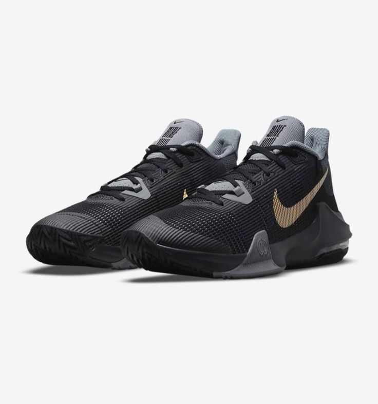 Nike Air Max Impact 3, Nike Slippers, 95 Nike, Nike Kyrie, Sneaker Games, Nike Fashion, Nike Store, Mens Basketball, Black Metallic