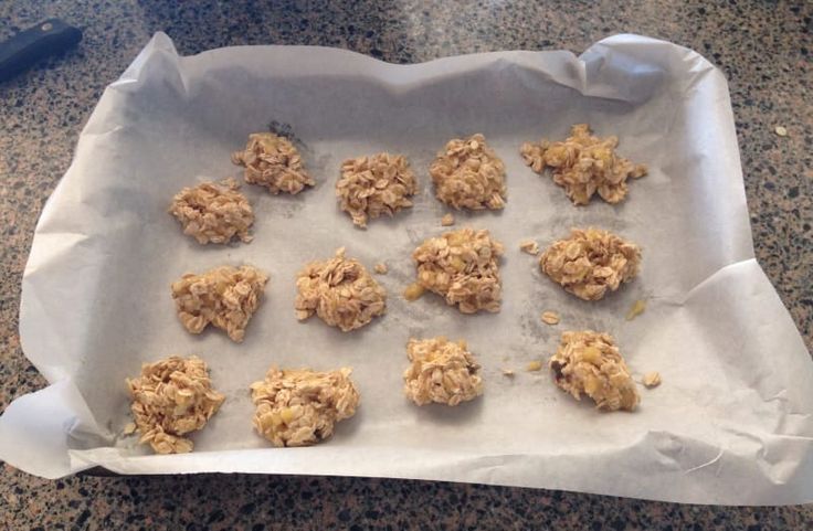 the cookies are ready to go into the oven