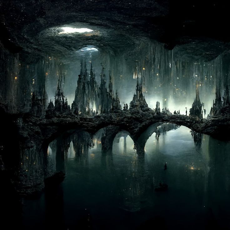 an image of a futuristic city that looks like it is floating in the water