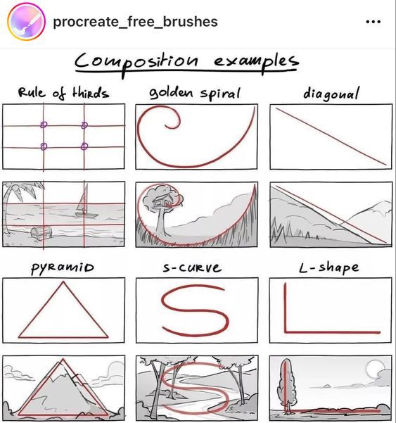 the steps in how to draw mountains and trees