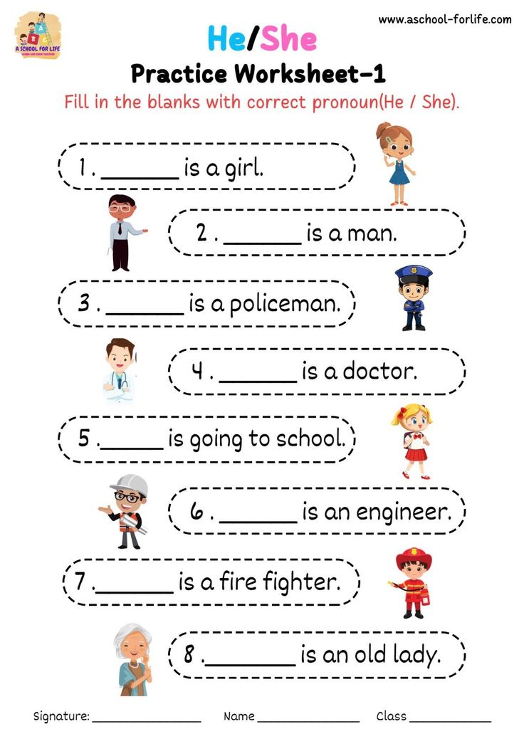 He / She Pronouns Kindergarten, He She It Worksheet For Kindergarten, He And She Worksheets For Kids, He She Worksheet, His Her Worksheet, There Is There Are, Verbs For Kids, Worksheets For Class 1, Cvc Words Kindergarten